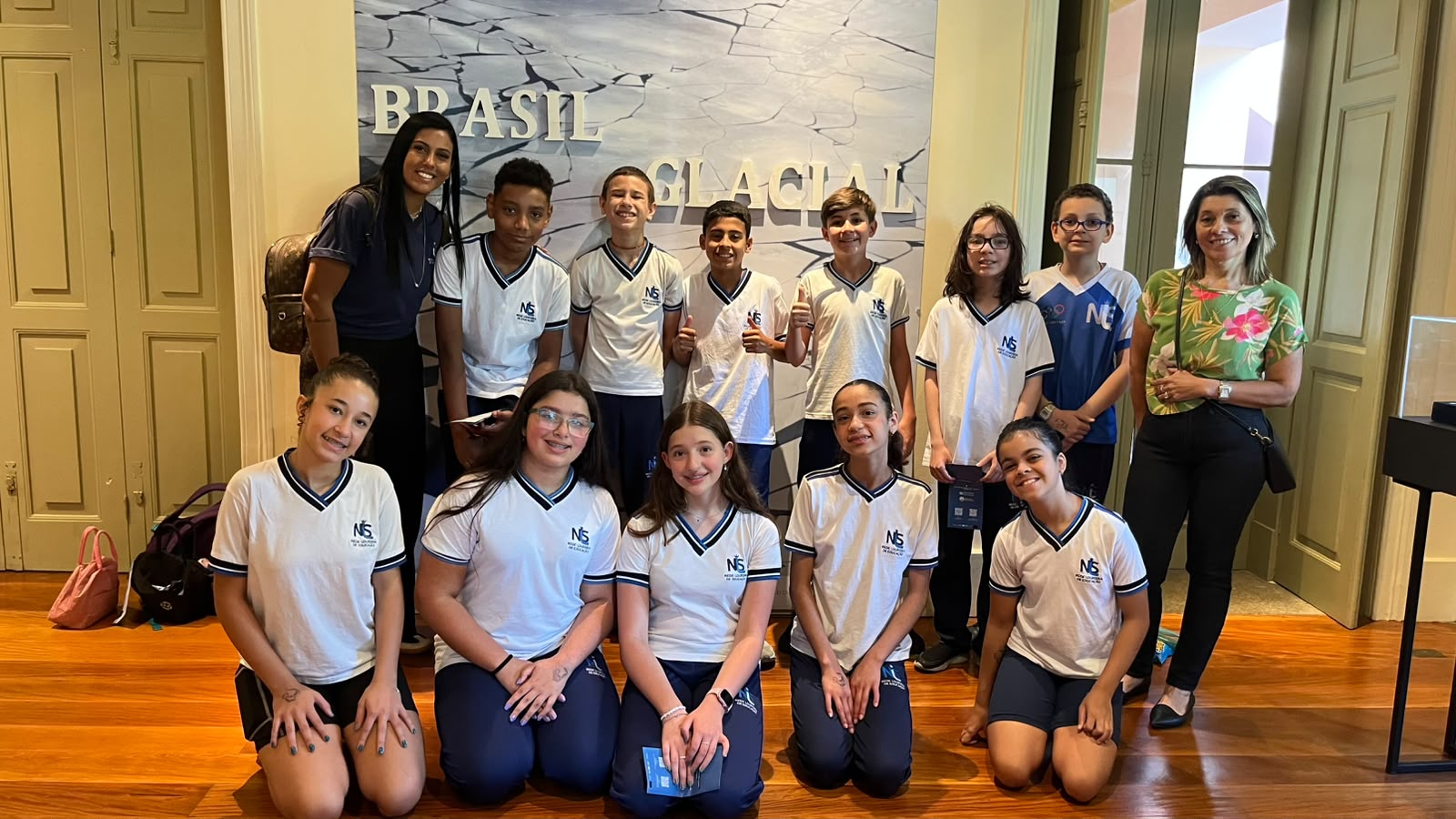 6º ano vivencia uma experiência de aprendizagem sobre o Brasil Glacial